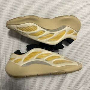 Yeezy Yellow and Cream Sneakers